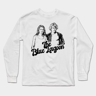 The Blue Lagoon 1980s Style Classic Long Sleeve T-Shirt